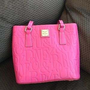 Medium Dooney and Burke top handle tote